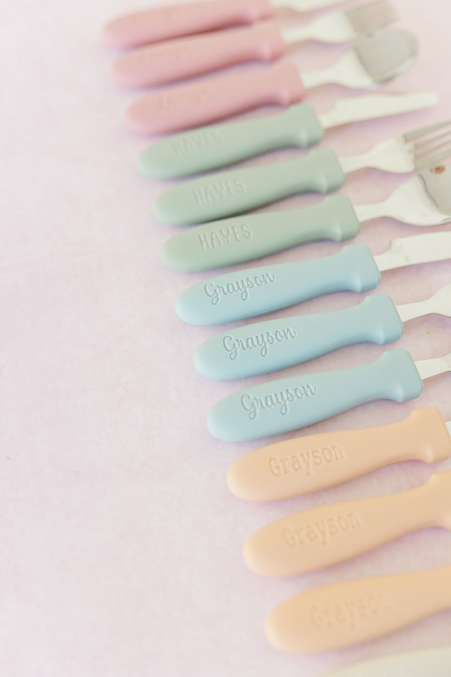 Personalized Toddler Utensils (set of 3)