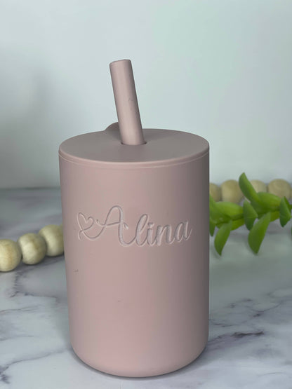 Personalized Silicone Sippy Cup